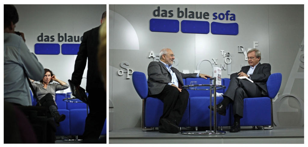 Autoreninterview - Blaues Sofa - Buchmesse Frankfurt