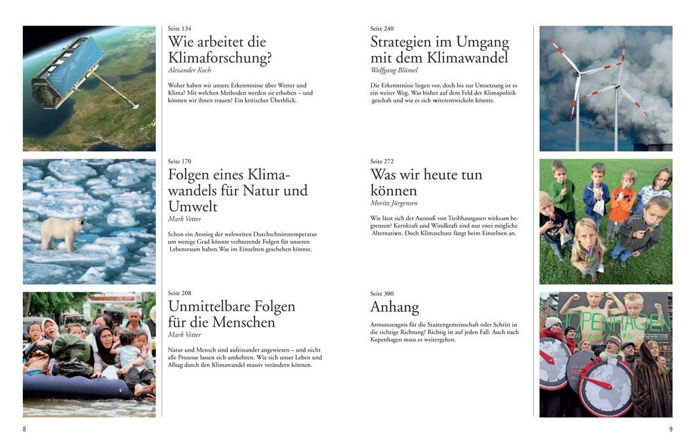 Inhaltsverzeichnis: Klimaschock Inhaltsverzeichnis: Klimaschock