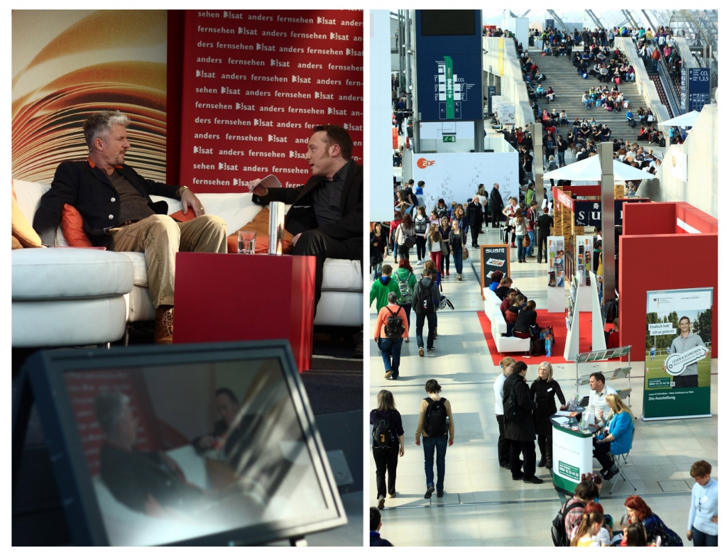 Heinz Strunk im Gespräch mit 3sat auf der Buchmesse