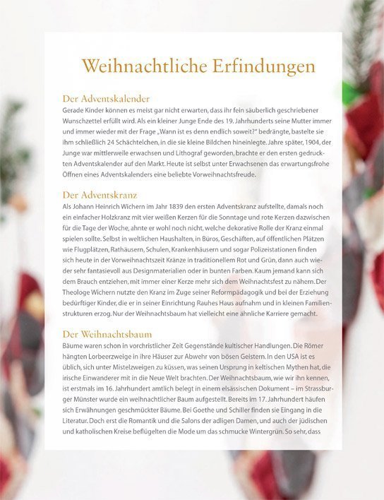 Leseprobe Weihnachtszeit