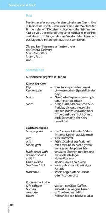 Leseprobe Reiseführer Florida