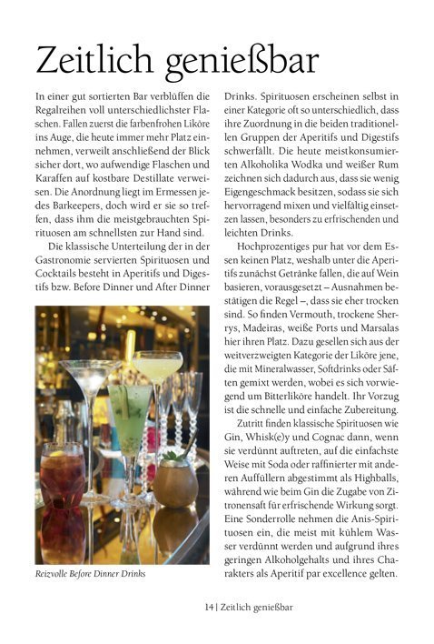 Cocktail Guide für Kenner