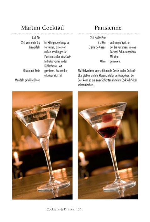 Cocktail Guide für Kenner