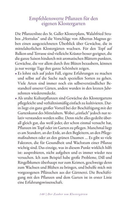 Leseprobe Der Zauber von Klostergärten