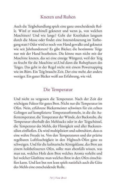 Leseprobe Vom Brot