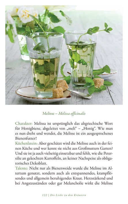 Leseprobe Die Liebe zu den Kräutern