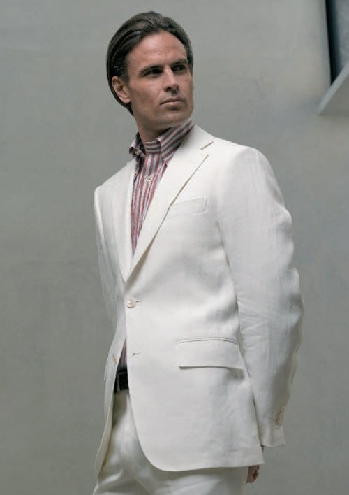 Herrenanzug Winter-Kollektion - Moderner Anzug Mit Buchstabenprint