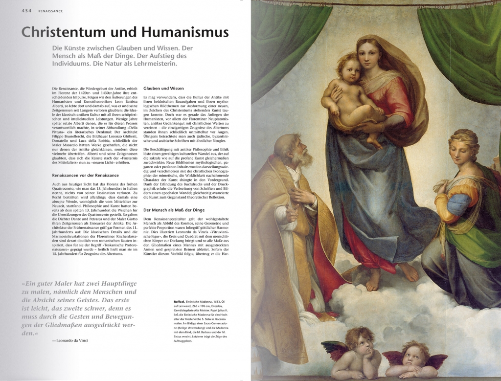 Bild der Sixtinischen Madonna, Foto: © Artothek