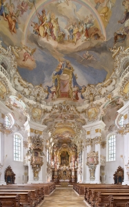 Der prachtvolle Innenraum der Wieskirche, Foto: © Joachim Bednorz