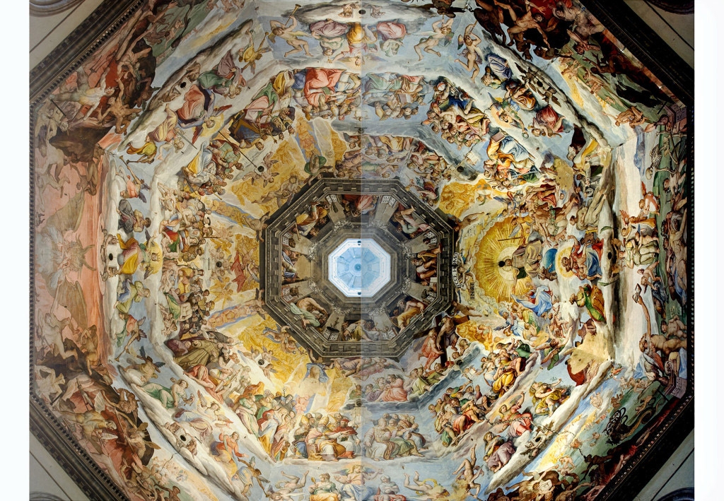 Deckenfresko der Kuppel (Giorgio Vasari / Federico Zuccari)