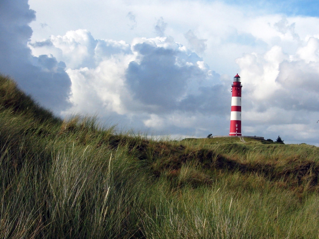 Nationalpark Wattenmeer - Leuchtturm auf der Insel Amrum
