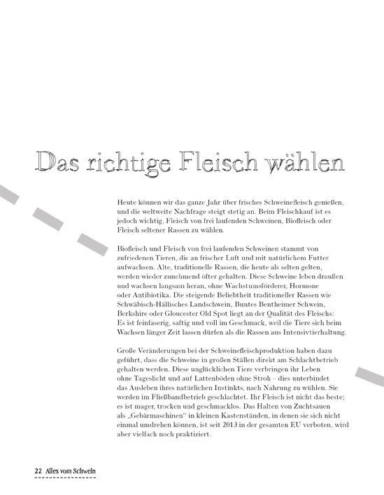 Alles vom Schwein - Rezepte und mehr rund ums Schwein