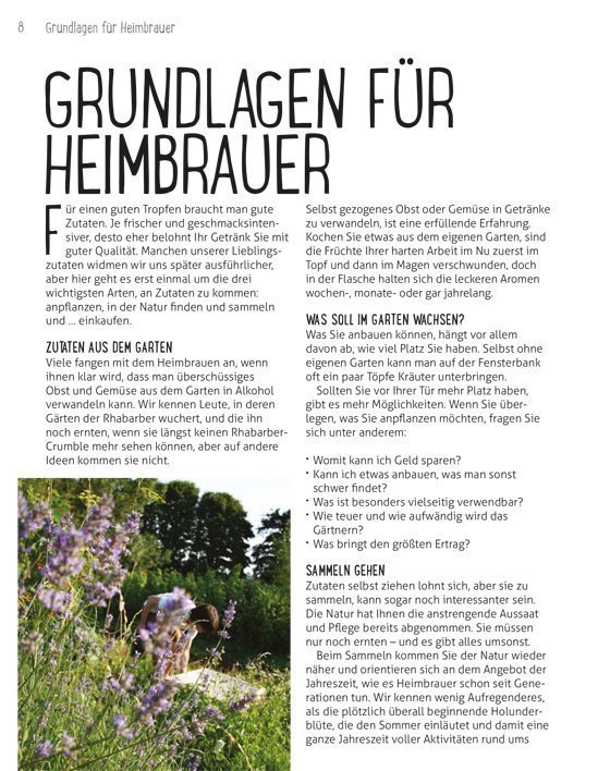 Bier, Wein, Likör & Co. - Rezepte aus dem heimischen Garten