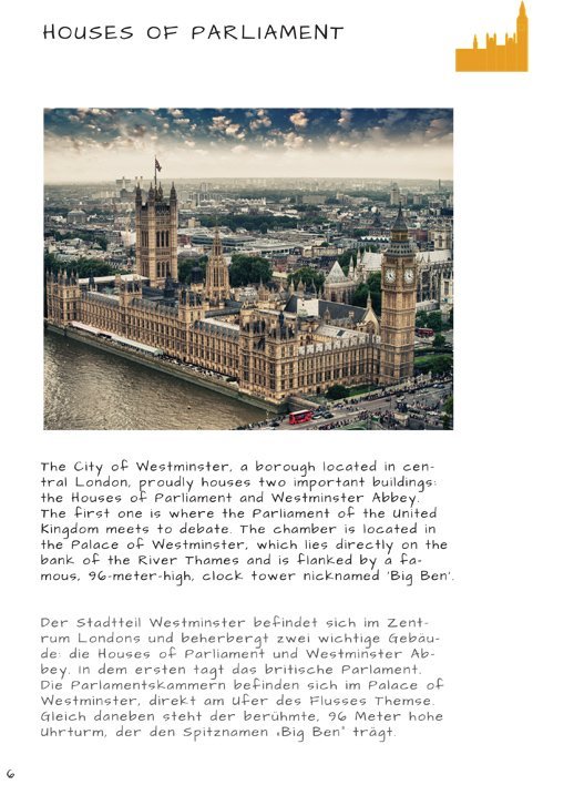 London - Punkt-zu-Punkt