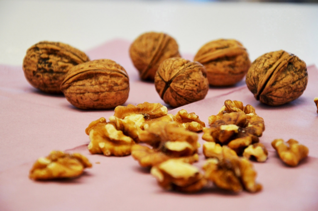 Snack und Energielieferant: Nüsse