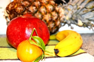 Fünf Portionen Obst oder Gemüse pro Tag genießen
