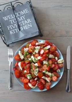 Orientalischer Tomatensalat