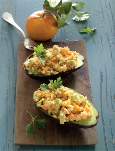 Gefüllte Avocado