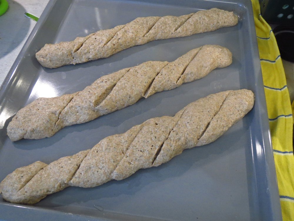 Baguette backen mit Superfoods - Thermomix