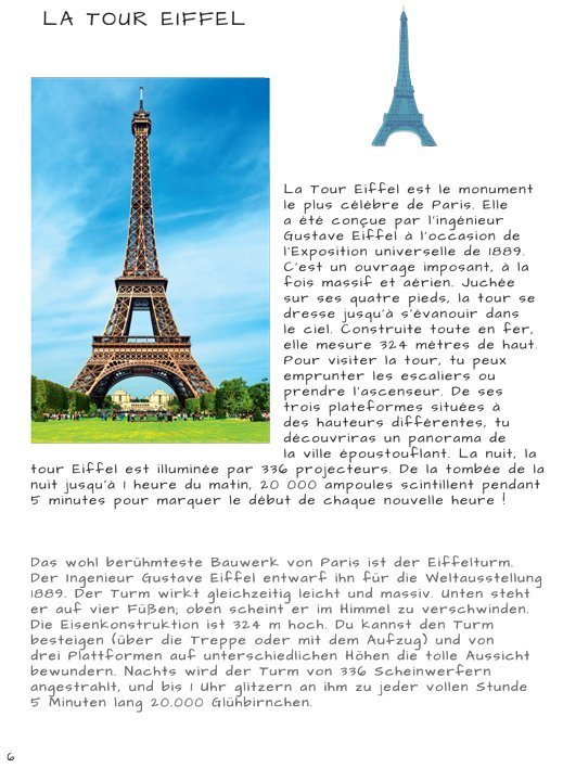 Punkt-zu-Punkt Paris - Malbuch