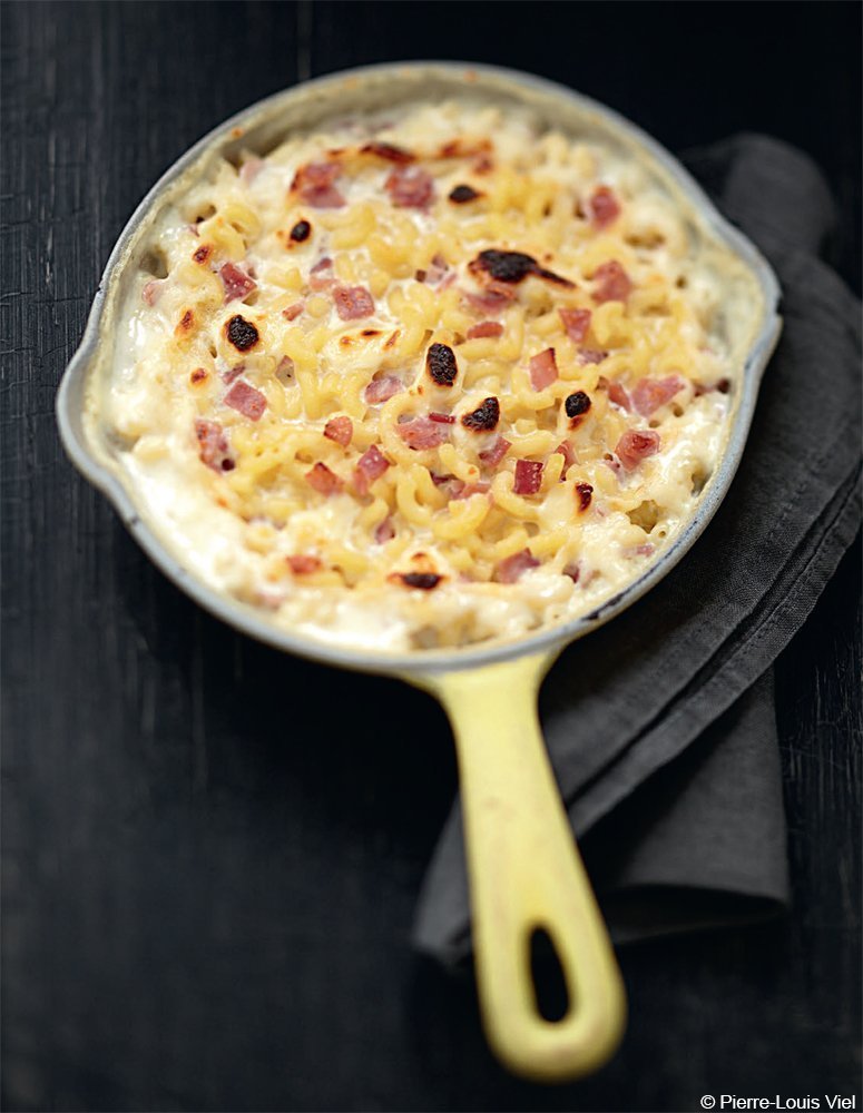 Conchiglie-Gratin mit Schmelzkäse