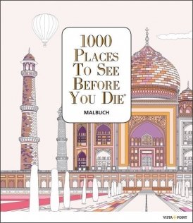 1000 Places To See Before You Die – Malbuch