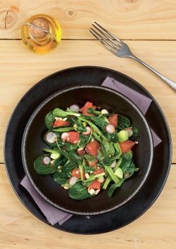 Feldsalat mit Grapefruit