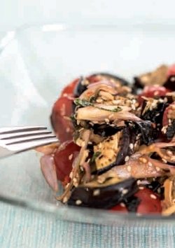 Thai-Auberginen-Salat