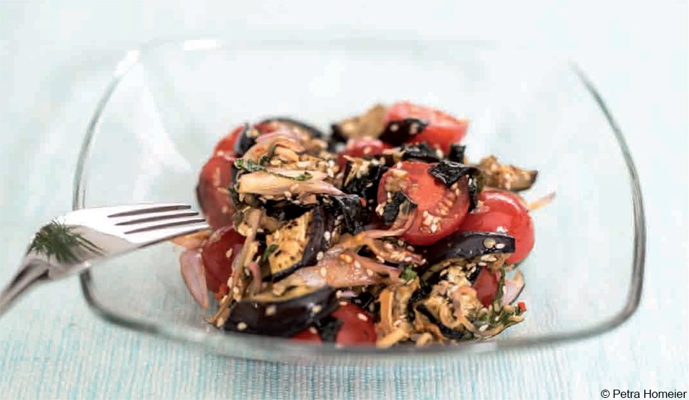 Thai-Auberginen-Salat