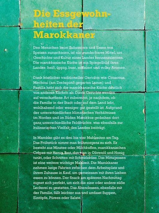 Leseprobe: Marokkanische Küche - Die Grundlagen