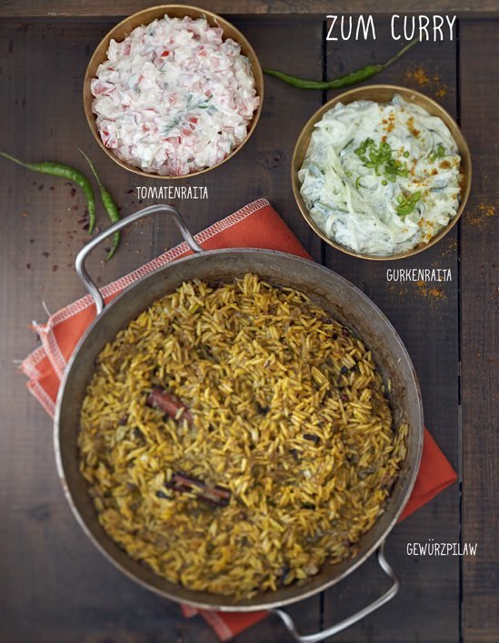 Currys und Tajines - Rezept