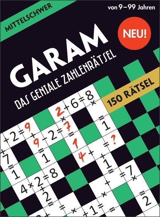 GARAM - Das geniale Zahlenrätsel mittelschwer