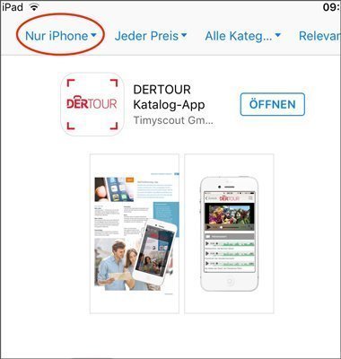 DERTOUR - Katalog App