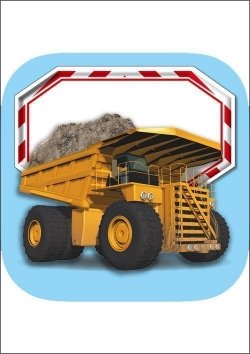 Kinderwissen Bücher mit kostenloser App - Baufahrzeuge