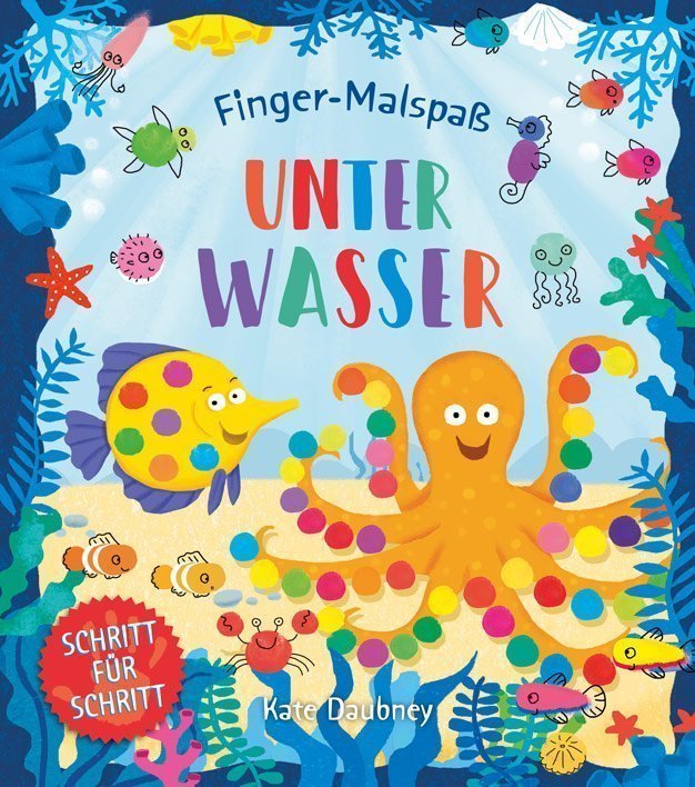 Finger Malspaß: Unter Wasser