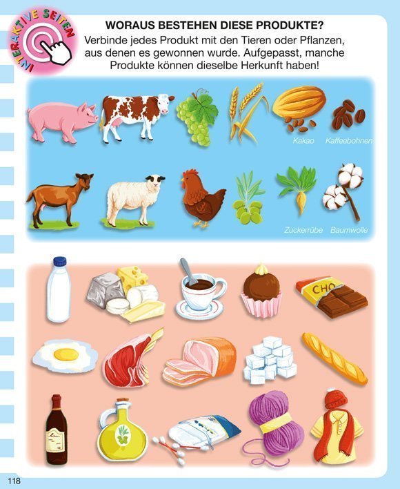 Tiere auf dem Bauernhof Kinderwissen mit App - Bauernhof