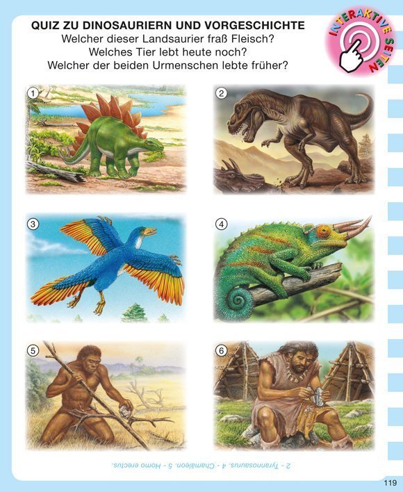 Kinderwissen mit App - Dinosaurier