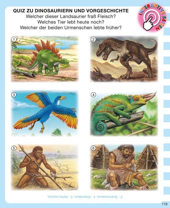 Dinos Kinderwissen mit App - Dinosaurier