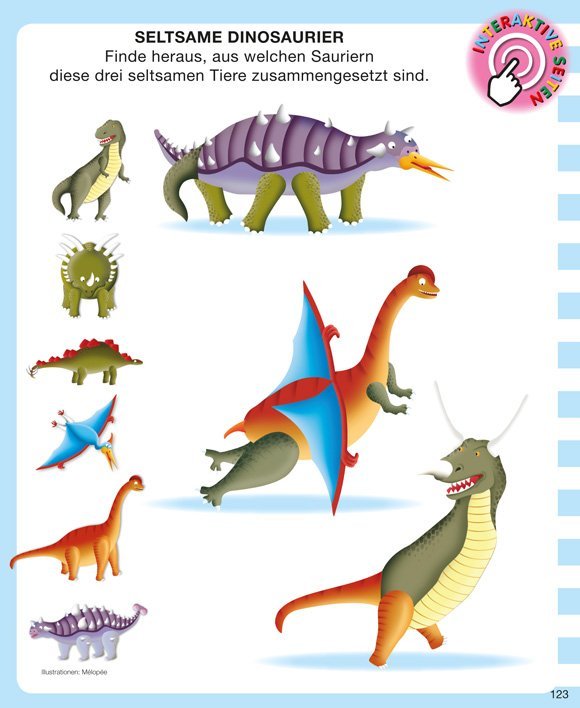 Kinderwissen mit App - Dinosaurier