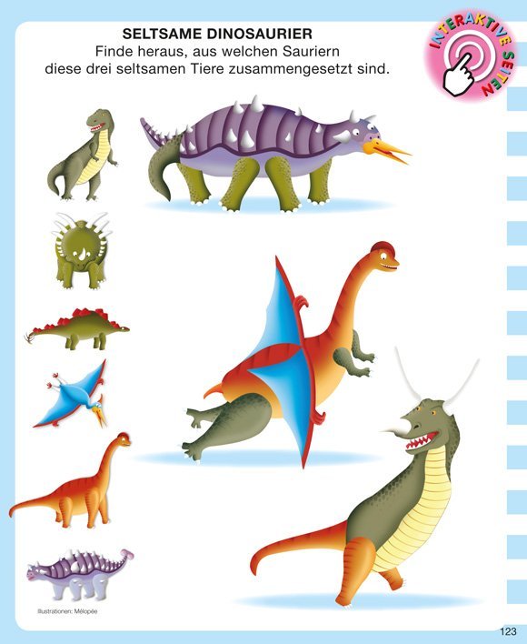 Dinos Kinderwissen mit App - Dinosaurier
