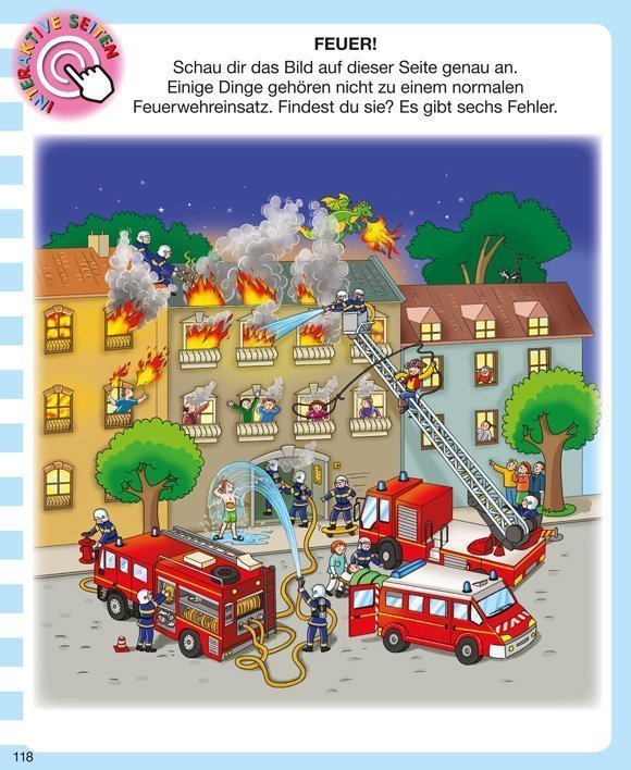 Feuerwehr Kinderwissen mit App - Feuerwehr