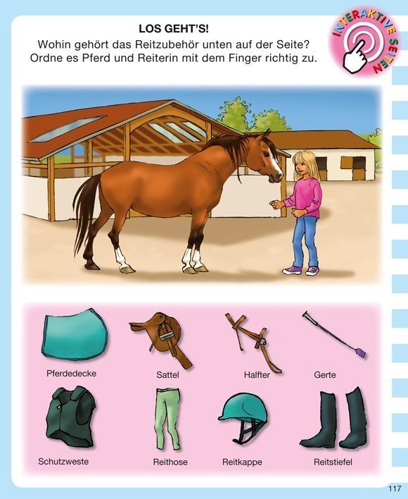 Kinderwissen mit App - Pferde Kinderwissen mit App - Pferde