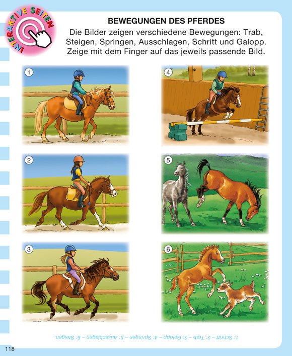 Kinderwissen mit App - Pferde Kinderwissen mit App - Pferde