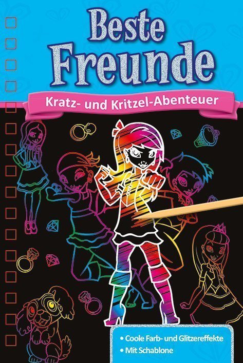 Kratzbuch Beste Freunde