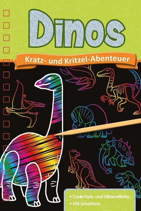 Kratzbuch Dinos