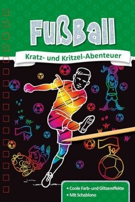 Kratzbuch: Fußball