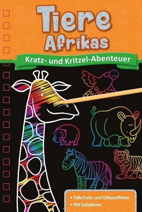 Kratzbuch Tiere Afrikas