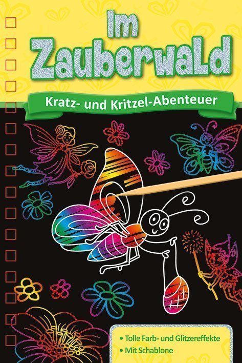 Kratzbuch Zauberwald