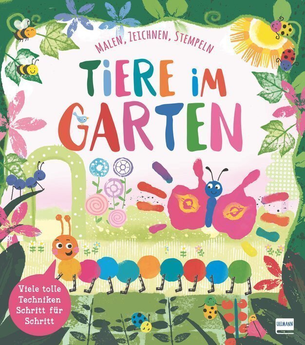 Malen, Zeichnen, Stempeln - Tiere Garten-buch-978-3-7415-2512-4