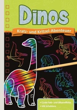 Kratzbuch: Dinos